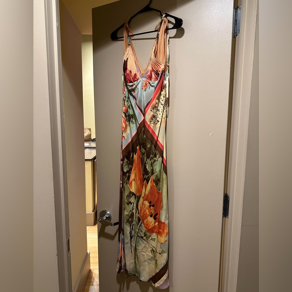 S/S 2001 Jean Paul Gaultier floral dress